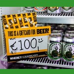 BAX bier cadeaubon twv €100
